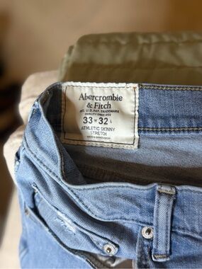 Abercrombie & Fitch Light Blue Skinny Stretch Jeans